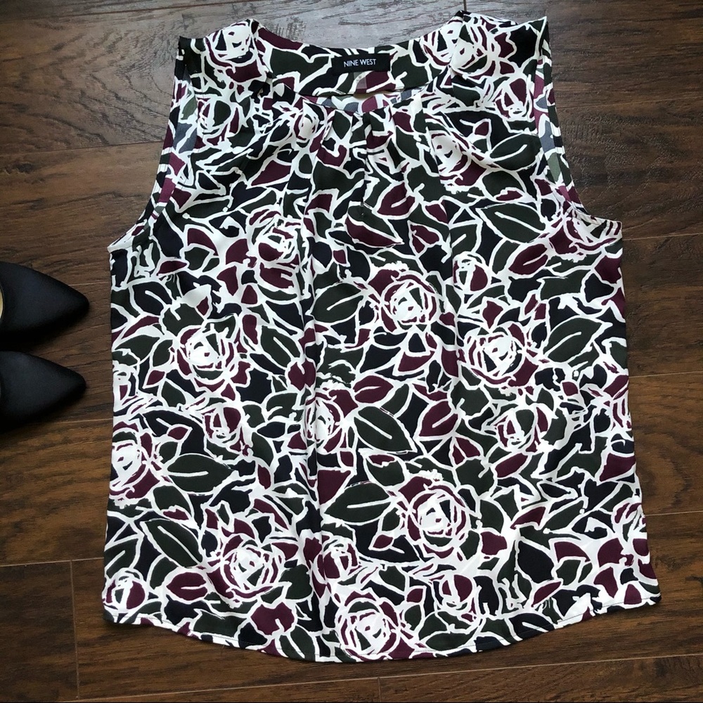 Nine West Sleeveless Blouse XS